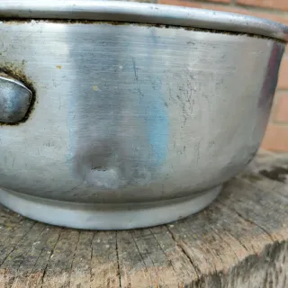 Scolapasta vintage alluminio