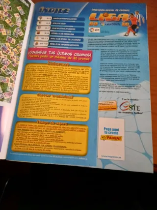 Cromo Guti Real Madrid/ album Liga Este 09/10