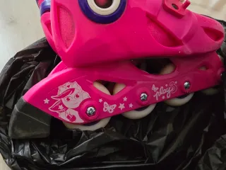 Patines Oxelo niña 28-30 + protecciones