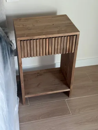 Pack de 2 Mesitas de Noche Madera Maciza