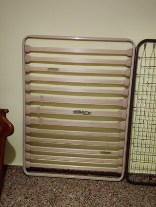 5 Somieres individuales matrimonio  laminas/muelle