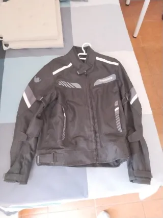 Chaqueta de moto negra Talla M