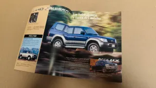 Folleto Toyota Gama 1999 Yaris Celica Rav4