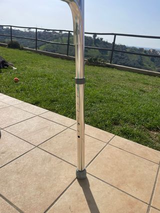 Deambulatore pieghevole regolabile