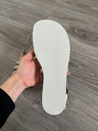 Sandalias Joya Oro Navega Talla 38