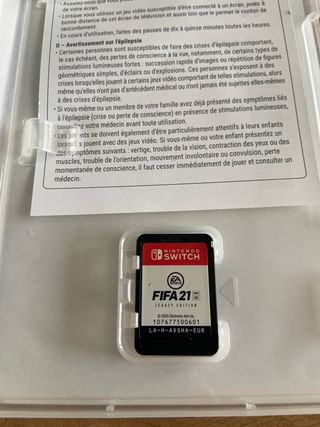 FIFA 21 Legacy Edition Nintendo Switch