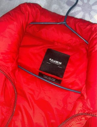 Chaleco Pull&Bear Rojo