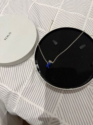 Collar Tous Oso Azul Real