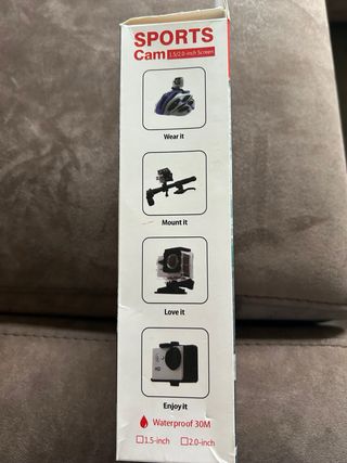 Cámara Deportiva CBX HD 1080p Sumergible