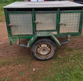 Remolque para perros