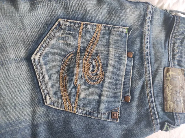 Tejanos TIMEZONE Rectos Azules