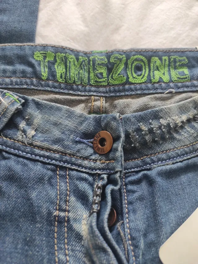 Tejanos TIMEZONE Rectos Azules