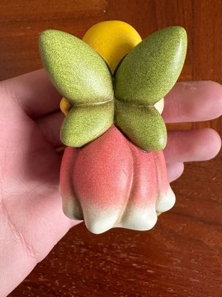 THUN Fata Fatina Rosa Ali Verdi Altezza 7 cm