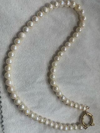 Collar Perlas Cultivadas Japonesas