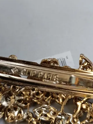 Fermaglio capelli vintage Clip Paris