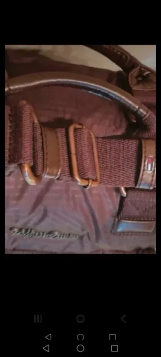 Bolso Hilfiger Denim Original Morado/Marrón