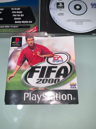 Juego FIFA 2000 para PS1 Pal España Completo Nuevo