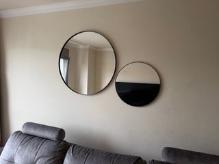 Juego de 2 Espejos Redondos