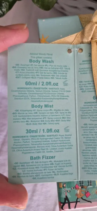 Prodotti cura corpo