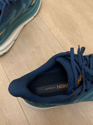 Hoka Clifton 9 Azul/Verde
