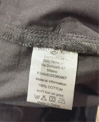 Pantaloni Cargo Dolly Noire XL Grigio