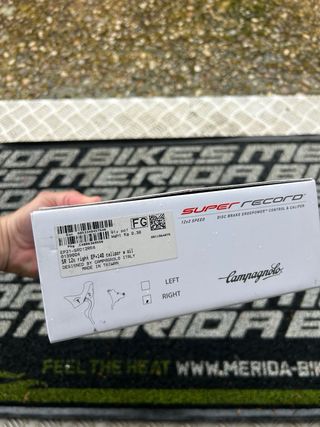 Maneta Campagnolo Super Record Mecánico 12v