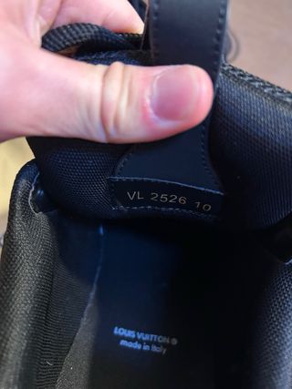Scarpe Louis Vuitton Skate Swarovski Nere