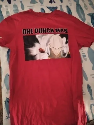 Camiseta One Punch Man Roja