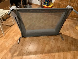 Cama elevada perro mediano/grande gris