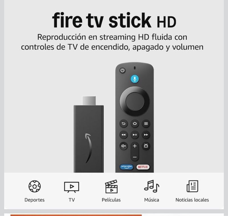 2 unidades/Amazon Fire TV Stick HD precintado afbeelding 5