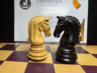 Piezas de Ajedrez Imperial lujo ebonizado 3,7"