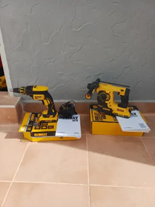 2 Herramientas DeWalt XR 18V Litio Ion