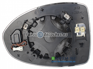 Cristal Espejo Retrovisor Derecho Convexo Térmico