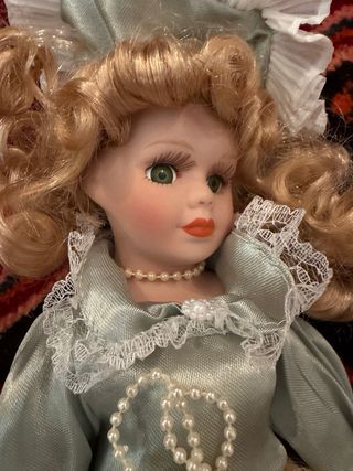 2 Bambole Porcellana 30cm