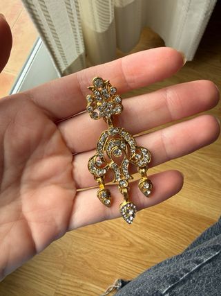 Aderezo Fallera Niña Oro