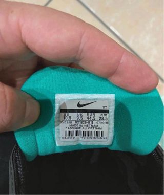 Nike Air Max 97 Nero/Verde Taglia 44.5