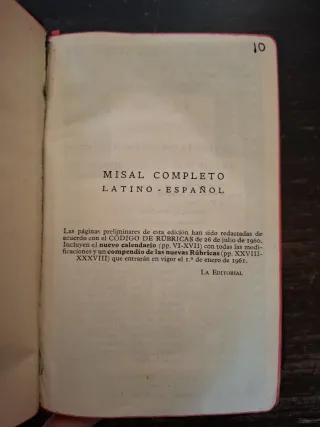 Misal completo latino-español