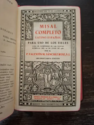 Misal completo latino-español