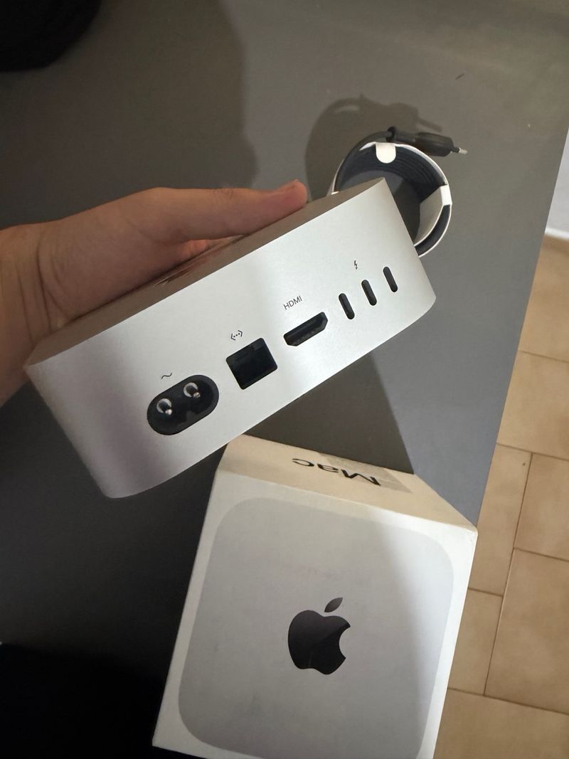Mac mini M4 Apple Plata afbeelding 2