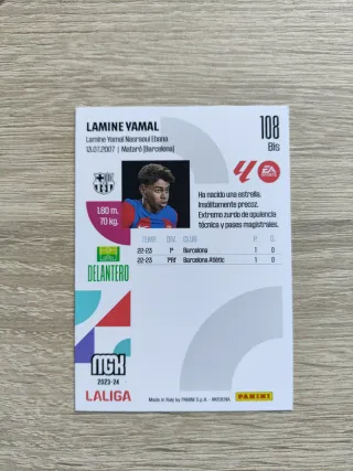 Lamine Yamal 108 Bis rookie Megacracks 2023/2024
