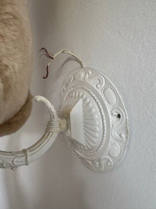 Lámpara infantil oso aplique hierro