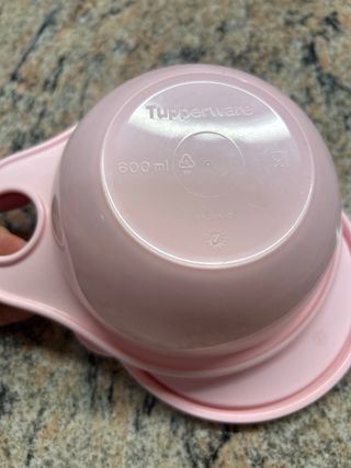Tupperware Rosa Plástico