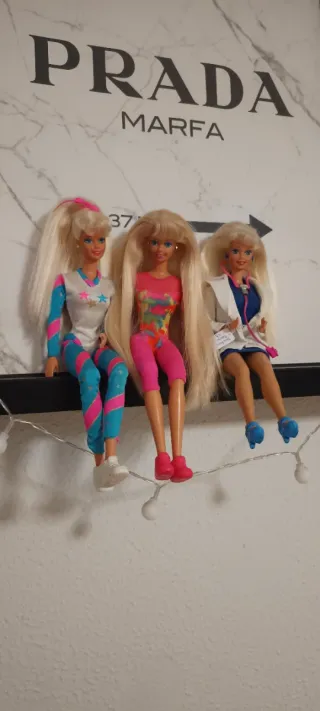 Confezione da 3 Barbie anni '90