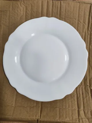 Platos Arcopal Blancos Porcelana