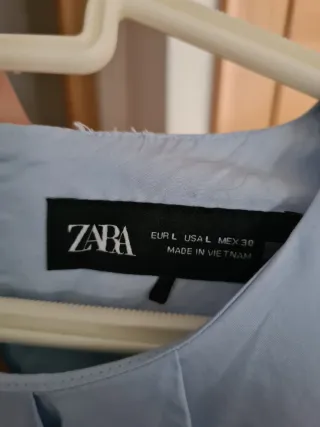 Vestido Zara Midi Combinado