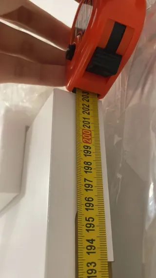 Puerta blanca de interior