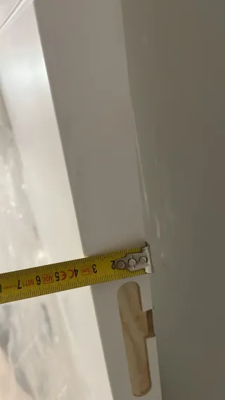 Puerta blanca de interior