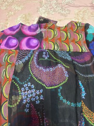 Camisa Desigual Transparente Talla M