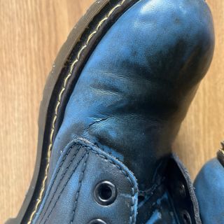 Botas de estilo Dr. Martens azules talla 38