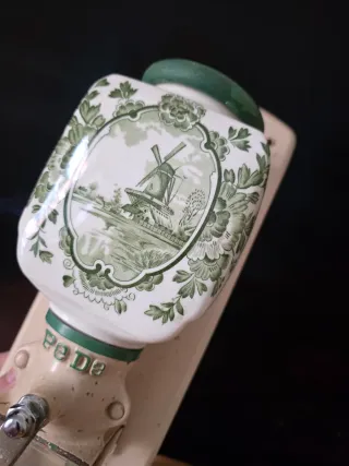 Molinillo Café Cerámica Alemán Pe De